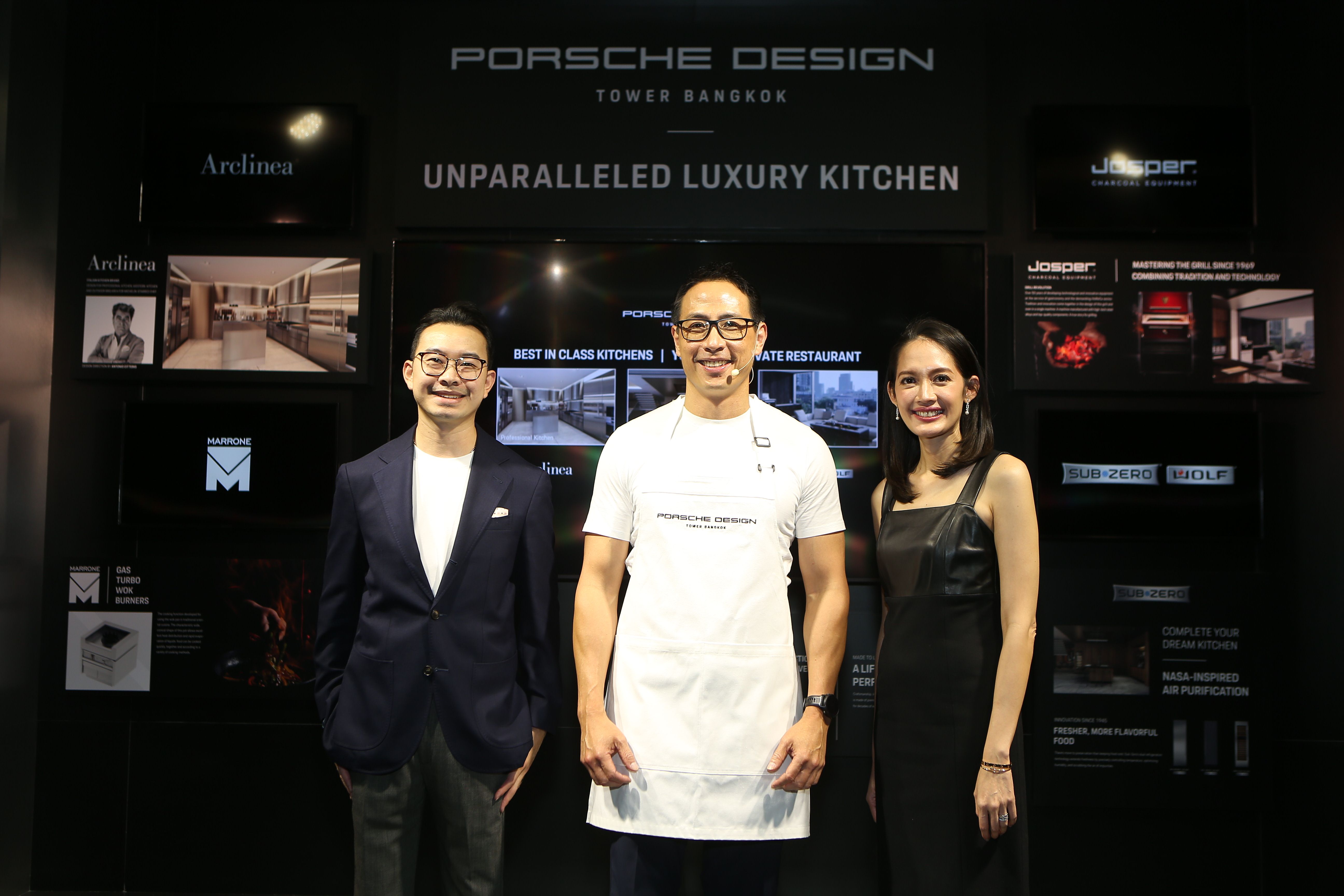 Porsche Design Tower Bangkok Elevates Luxury Living with Culinary Kitchen Masterpieces