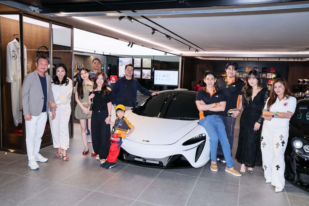 Race Day Meets Ultra-Luxury Living: Porsche Design Tower Bangkok Welcomes McLaren Club Thailand